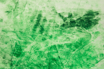 green watercolor painted background
