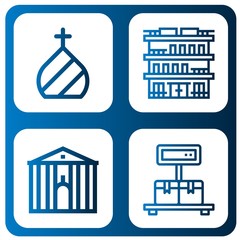 Set of government icons