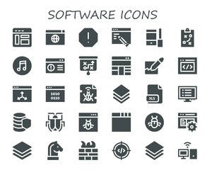 software icon set