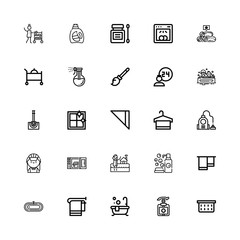 Editable 25 cleaner icons for web and mobile