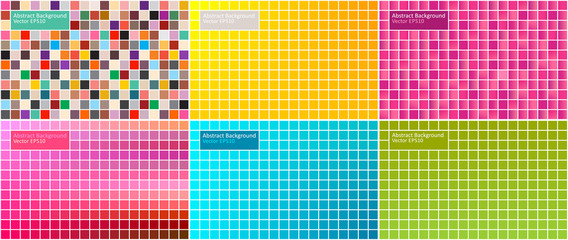 Fototapeta premium Six Abstract Backgrounds