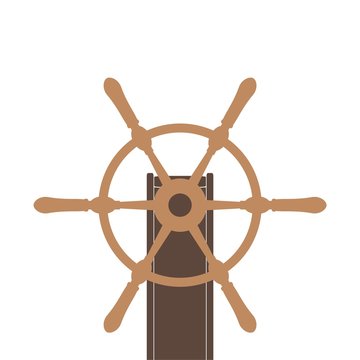 recommend clip art: Ship steering wheel icon. Ship steering wheel sign for web design isolated on white background