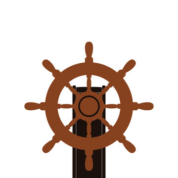 recommend clip art: Ship steering wheel icon. Ship steering wheel sign for web design isolated on white background