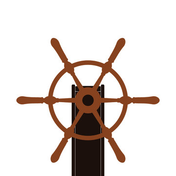 recommend clip art: Ship steering wheel icon. Ship steering wheel sign for web design isolated on white background