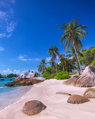 Panorama beach and rock Formation Photos at Berhala island kepulauan Riau