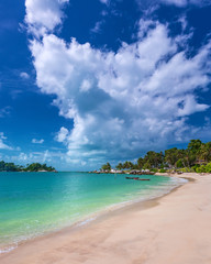 Panorama beach and rock Formation Photos at Berhala island kepulauan Riau