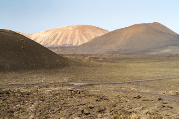Volcanoes in Lanzarote