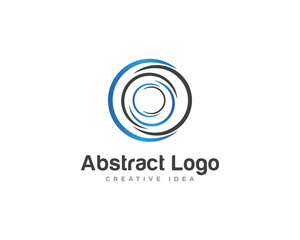 Swash Abstract Logo Design Vector
