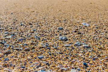 Sand beach closeup texture
