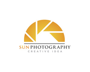 Sun Logo Icon Design Vector