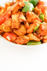 Braised eggplant，Chinese food.