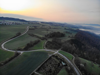 road in switzerland 