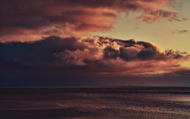 Rote Wolke
