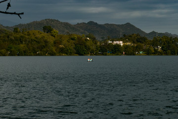 boat on lake