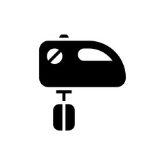 Hand Mixer vector icon Glyph Illustration