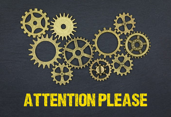 Attention please 