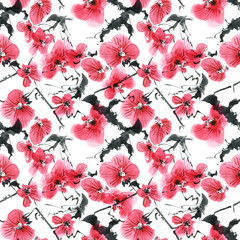 Blossom sakura pattern
