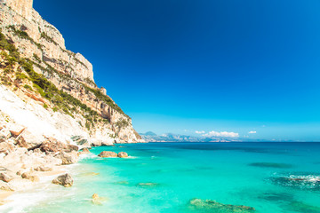 Fototapeta premium The beautiful Cala Goloritzè in Sardinia