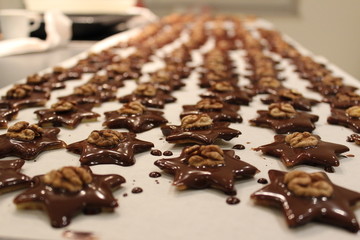 christmas chocolate cookies