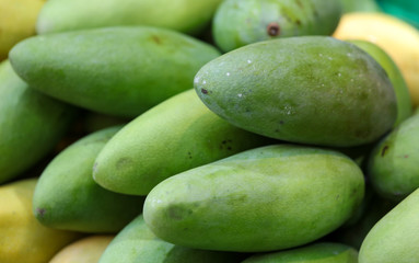 Mango fruits on the market