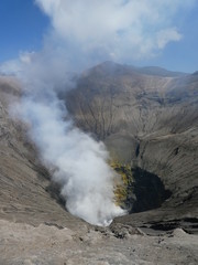 Mount Bromo on Java in Indonesia