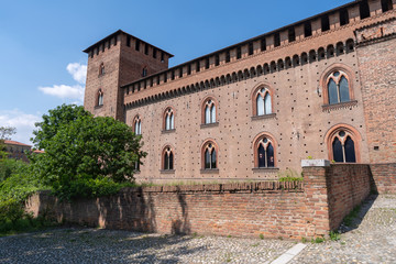 Italy, Lombardy region, Pavia, Visconti Castle
