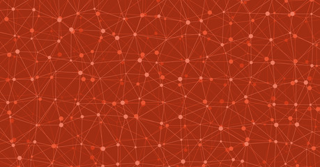 Low Polygonal Mesh computation Art background illustration © vector_master