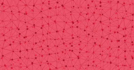 Low Polygonal Mesh computation Art background illustration © vector_master