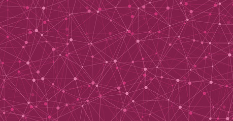 Low Polygonal Mesh computation Art background illustration © vector_master