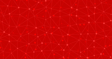 Low Polygonal Mesh computation Art background illustration © vector_master