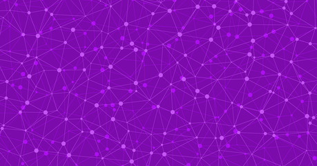 Low Polygonal Mesh computation Art background illustration © vector_master