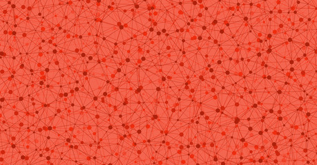 Low Polygonal Mesh computation Art background illustration © vector_master