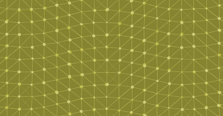 Low Polygonal Mesh computation Art background illustration © vector_master