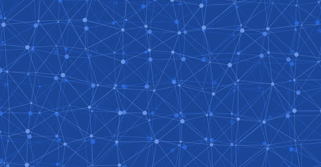 Low Polygonal Mesh computation Art background illustration © vector_master