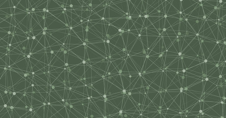 Low Polygonal Mesh computation Art background illustration © vector_master