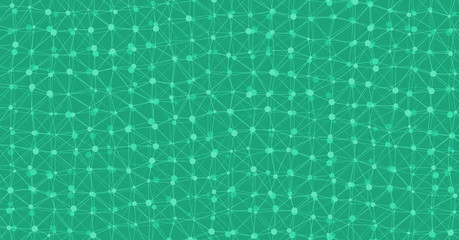 Low Polygonal Mesh computation Art background illustration © vector_master