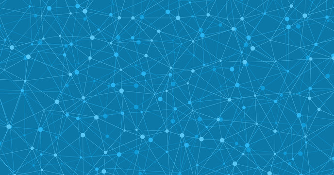 Low Polygonal Mesh computation Art background illustration