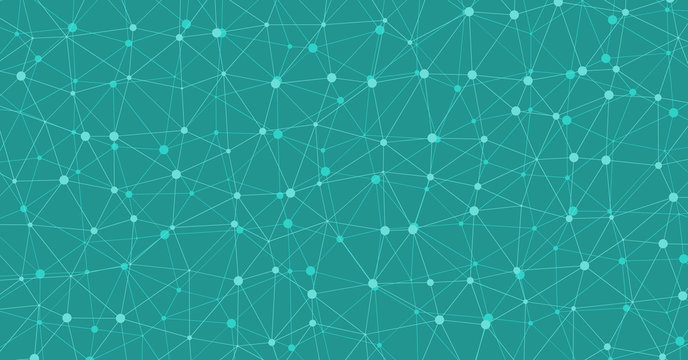 Low Polygonal Mesh computation Art background illustration