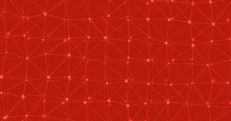 Low Polygonal Mesh computation Art background illustration