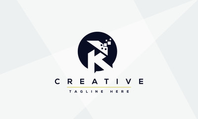 Abstract monogram letter R logo icon design. Minimalist R RR creative initial based vector template.