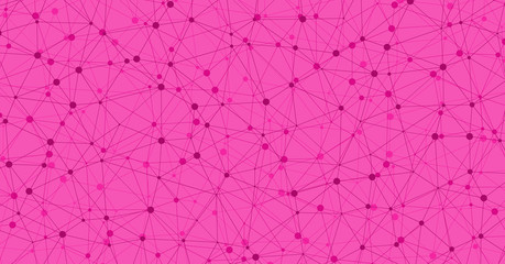 Low Polygonal Mesh computation Art background illustration © vector_master