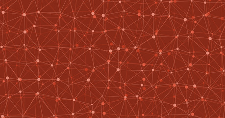 Low Polygonal Mesh computation Art background illustration © vector_master