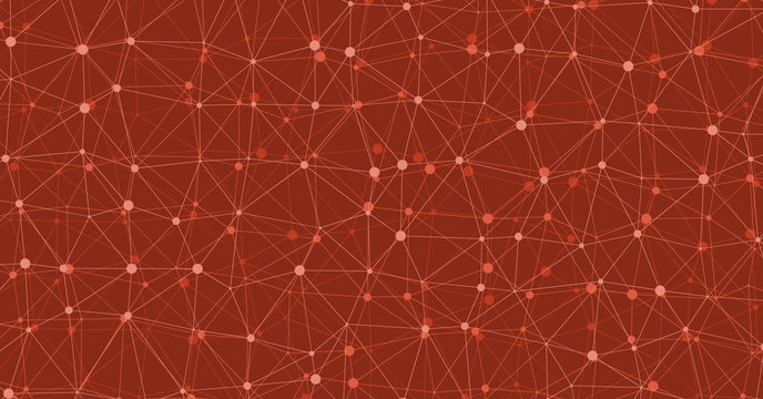 Low Polygonal Mesh computation Art background illustration