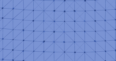 Low Polygonal Mesh computation Art background illustration