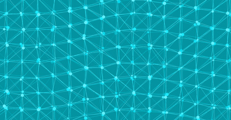 Low Polygonal Mesh computation Art background illustration © vector_master