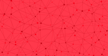 Low Polygonal Mesh computation Art background illustration © vector_master