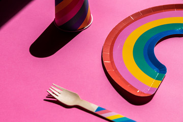 LGTBI Pride eating utensils