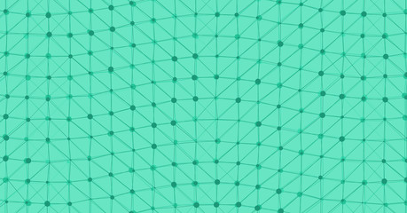 Low Polygonal Mesh computation Art background illustration © vector_master