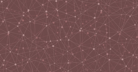 Low Polygonal Mesh computation Art background illustration © vector_master