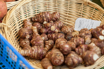 Jerusalem artichokes for sale